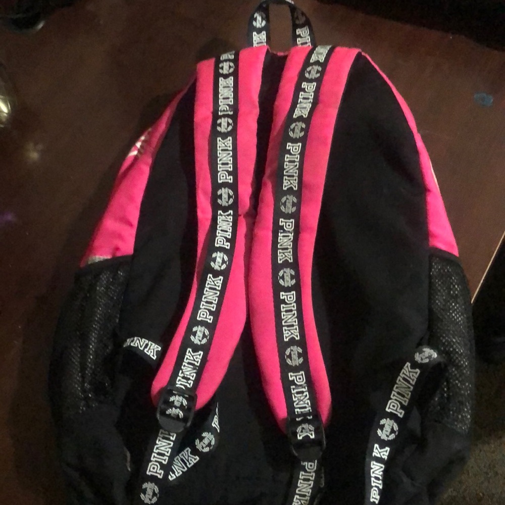pink backpack